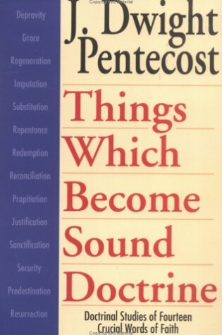 Cover of Things Which Become Sound Doctrine