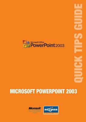 Cover of Microsoft PowerPoint 2003 Quick Tips Guide