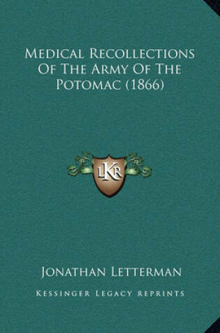 Cover of Medical Recollections of the Army of the Potomac (1866)