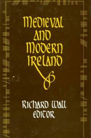 Cover of Medieval and Modern Ireland