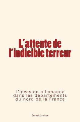 Book cover for L'attente de l'indicible terreur