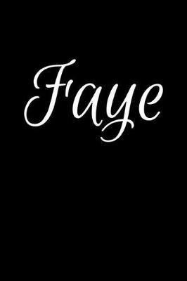 Book cover for Faye