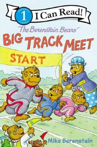 Cover of The Berenstain Bears' Big Track Meet