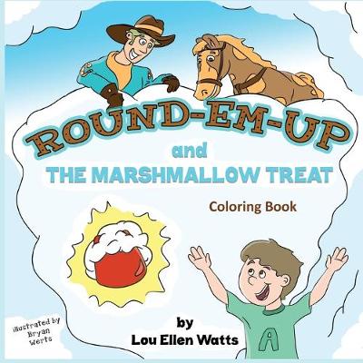 Book cover for Round-Em-Up and the Marshmallow Treat Coloring Book