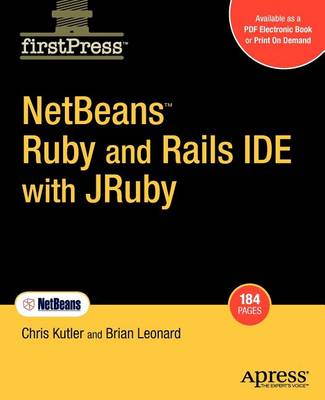 Book cover for Netbeans Ruby and Rails Ide with Jruby