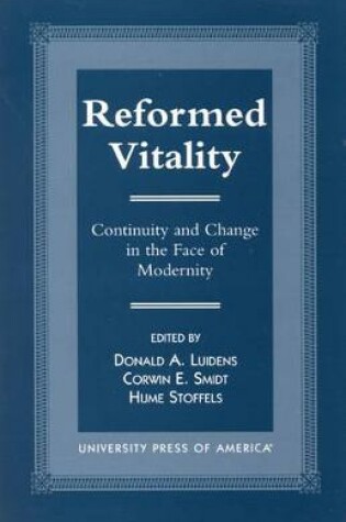 Cover of Reformed Vitality