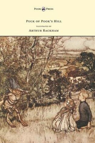 Cover of Puck of Pook's Hill - Illustrated by Arthur Rackham