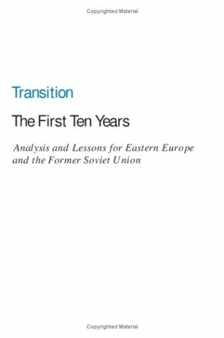 Cover of Transition - the First Ten Years