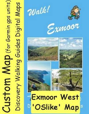 Book cover for Exmoor West OSlike Custom Map