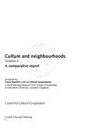 Book cover for A Culture and Neighbourhoods