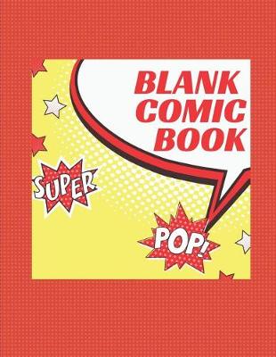 Book cover for Blank Comic Book Notebook