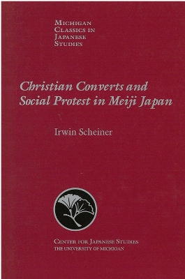 Book cover for Christian Converts and Social Protests in Meiji Japan