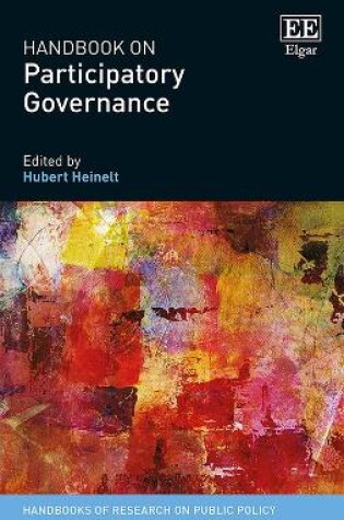 Cover of Handbook on Participatory Governance