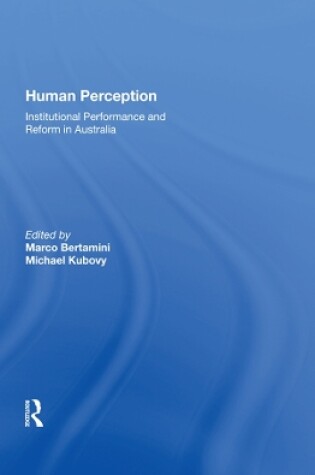 Cover of Human Perception