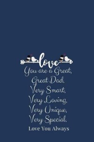 Cover of You are a Great, Great Dad. Very Smart, Very Special.