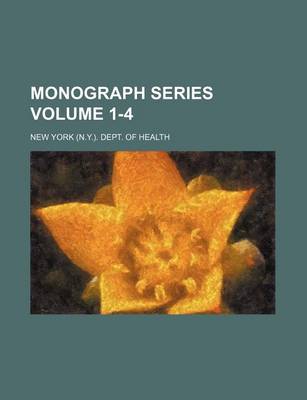 Book cover for Monograph Series Volume 1-4