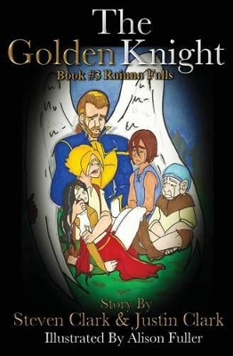 Book cover for The Golden Knight #3 Rainna Falls