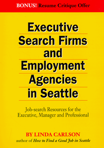 Book cover for Executive Search Firms & Employment Agencies in Seattle