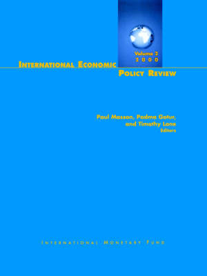 Book cover for International Economic Policy Review v. 2, 2000