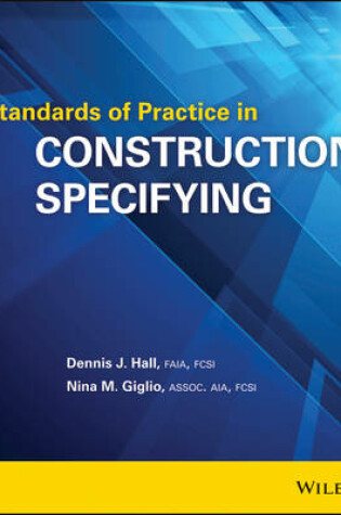 Cover of Standards of Practice in Construction Specifying