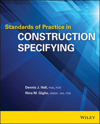 Book cover for Standards of Practice in Construction Specifying