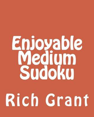 Book cover for Enjoyable Medium Sudoku