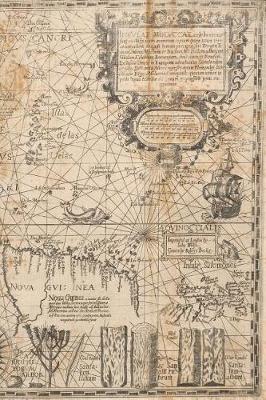 Book cover for Vintage Nautical Map of Southeast Asia Journal