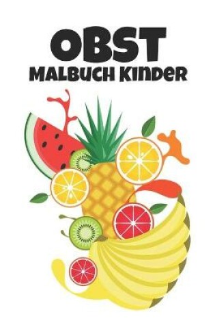 Cover of Obst Malbuch Kinder