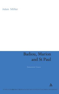 Cover of Badiou, Marion and St Paul