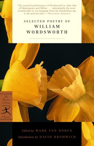 Book cover for Selected Poetry of William Wordsworth