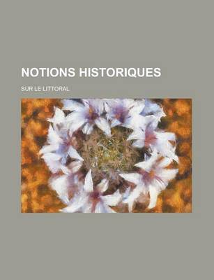 Book cover for Notions Historiques