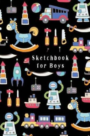 Cover of Sketchbook for Boys