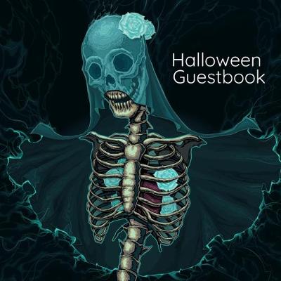 Book cover for Halloween Guestbook