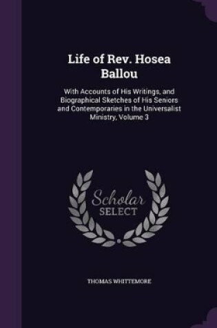Cover of Life of Rev. Hosea Ballou