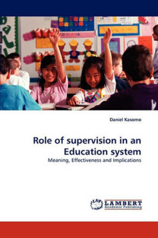 Cover of Role of supervision in an Education system