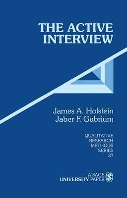 Book cover for The Active Interview