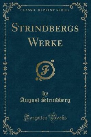 Cover of Strindbergs Werke (Classic Reprint)