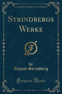 Book cover for Strindbergs Werke (Classic Reprint)