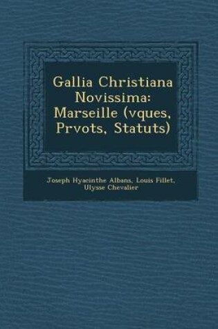 Cover of Gallia Christiana Novissima