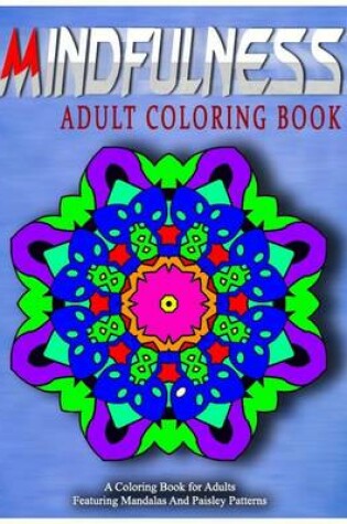 Cover of MINDFULNESS ADULT COLORING BOOK - Vol.12