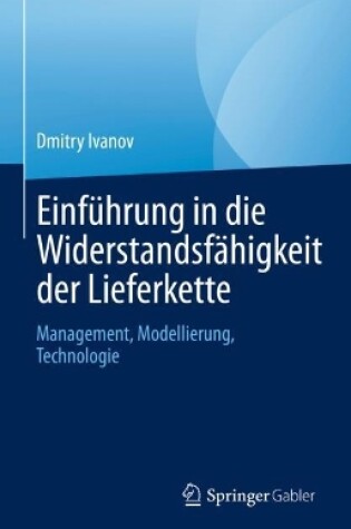 Cover of Einführung in die Widerstandsfähigkeit der Lieferkette