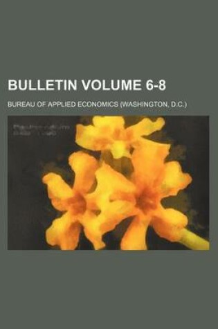 Cover of Bulletin Volume 6-8