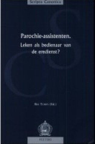 Cover of Parochie-assistenten