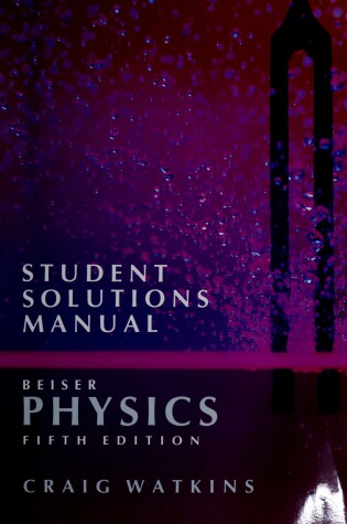 Cover of Student Solutions Manual