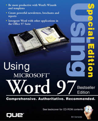 Book cover for Special Editon Using Microsoft Word 97, Best Seller Edition