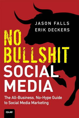 Book cover for No Bullshit Social Media