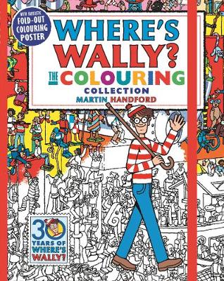 Book cover for Where's Wally? The Colouring Collection