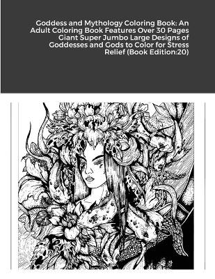 Book cover for Goddess and Mythology Coloring Book