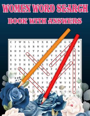 Book cover for Women Word Search Book With Answers