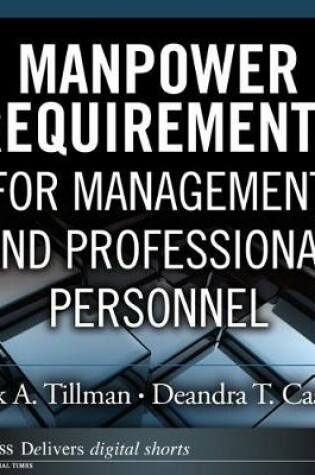 Cover of Manpower Requirements for Management and Professional Personnel